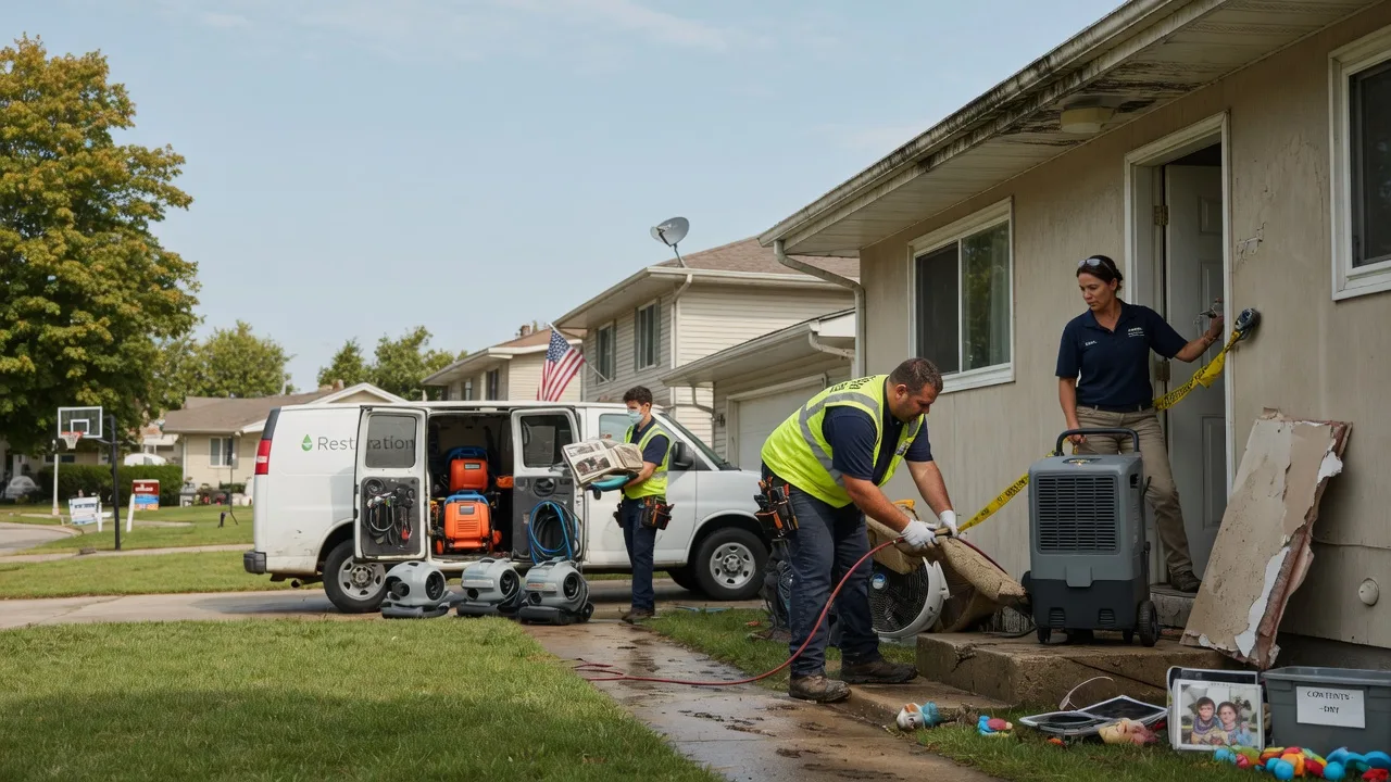 Water Damage Restoration in Clarence, PA near me